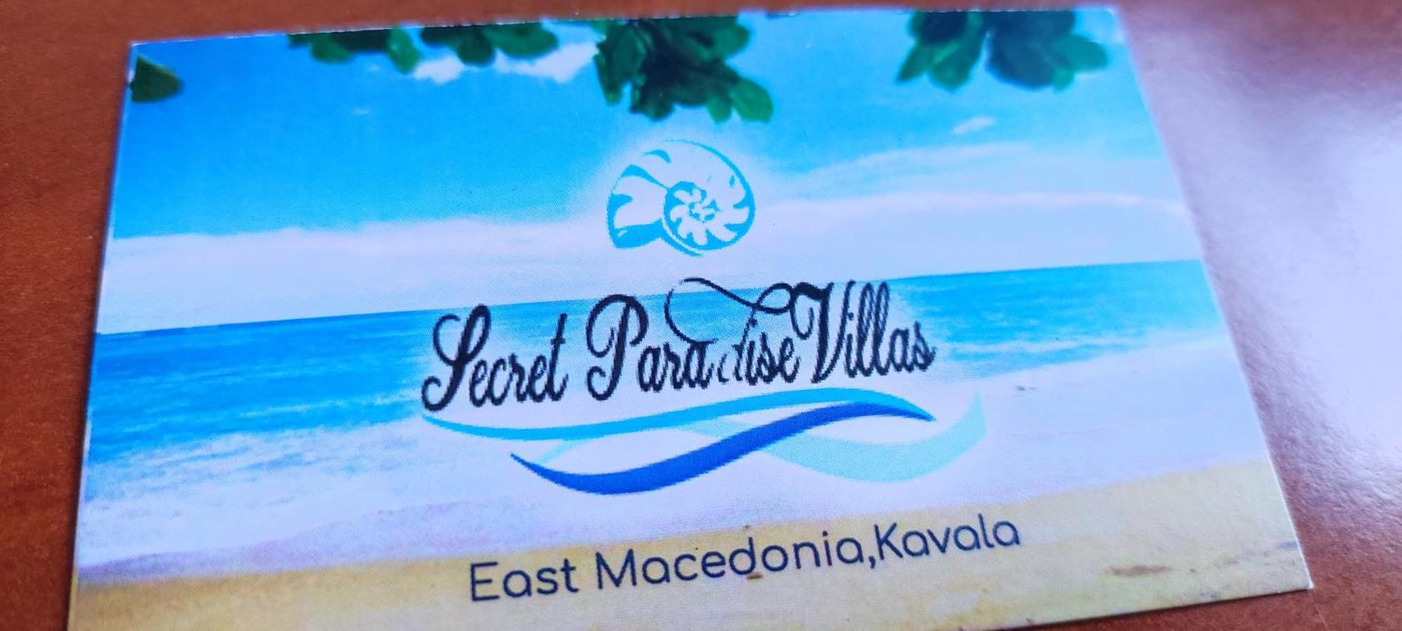 Secret Paradise Villas Loutra Elevtheron Eksteriør billede